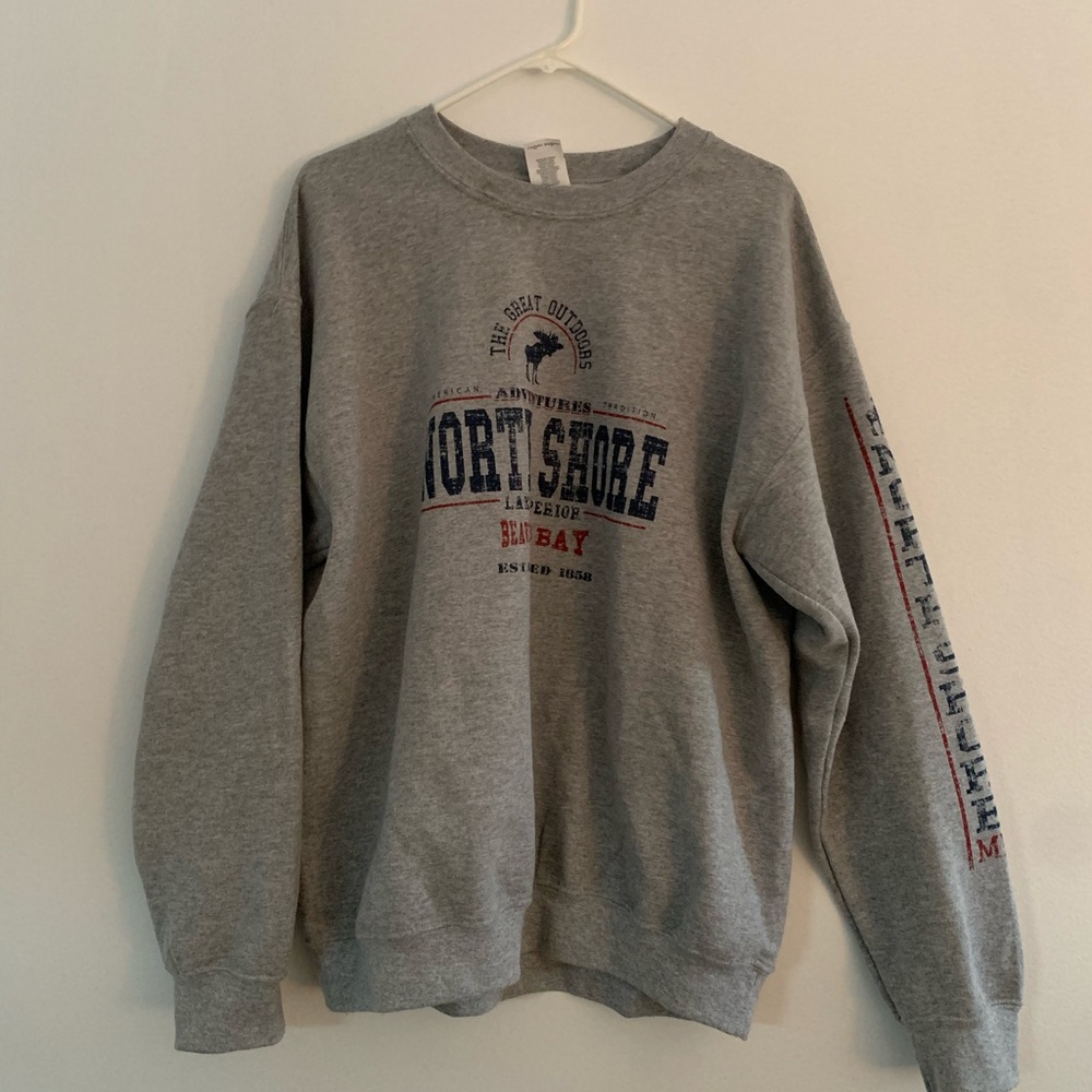 Oversized Grey Sweatshirt